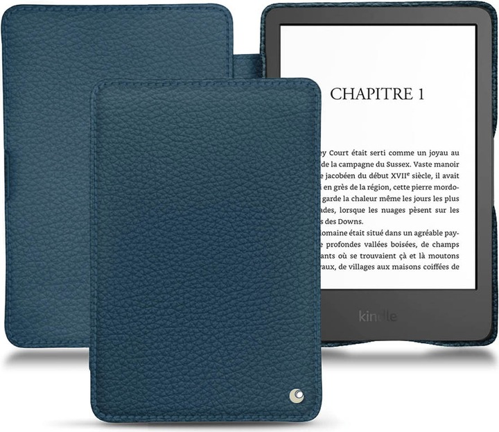 Actual product image Noreve Horizontal leather flap shell (Kindle)