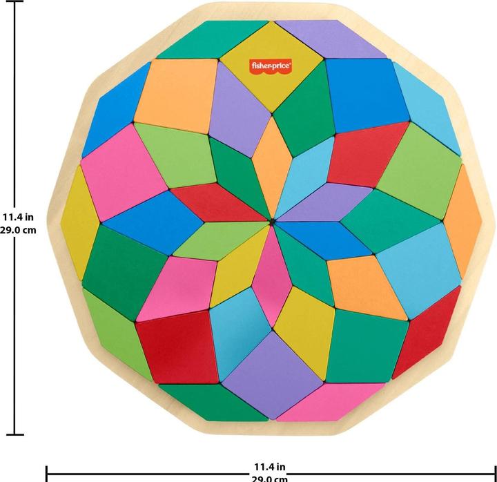 Actual product image Fisher-Price Mandala puzzle (41 pieces)