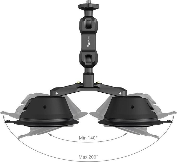 Image du produit SmallRig Support Port. Support de caméra à aspiration double SC-2K (Accessoires vidéo divers)