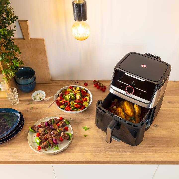 Produktbild Tefal EY876D Easy Fry Smart & Silence Heissluft-Fritteuse 7L