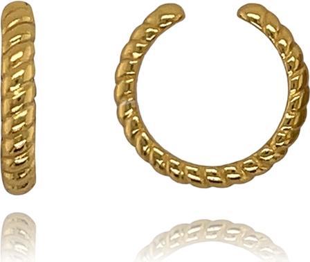 Immagine prodotto Leyda Orecchino Rainuré (placcato oro 750 / 18, Argento 925)
