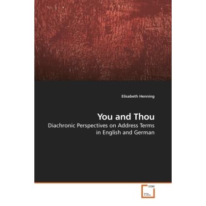 You and Thou, Fachbücher