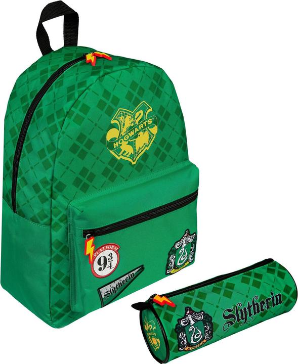 Actual product image Undercover Slytherin School Backpack Set
