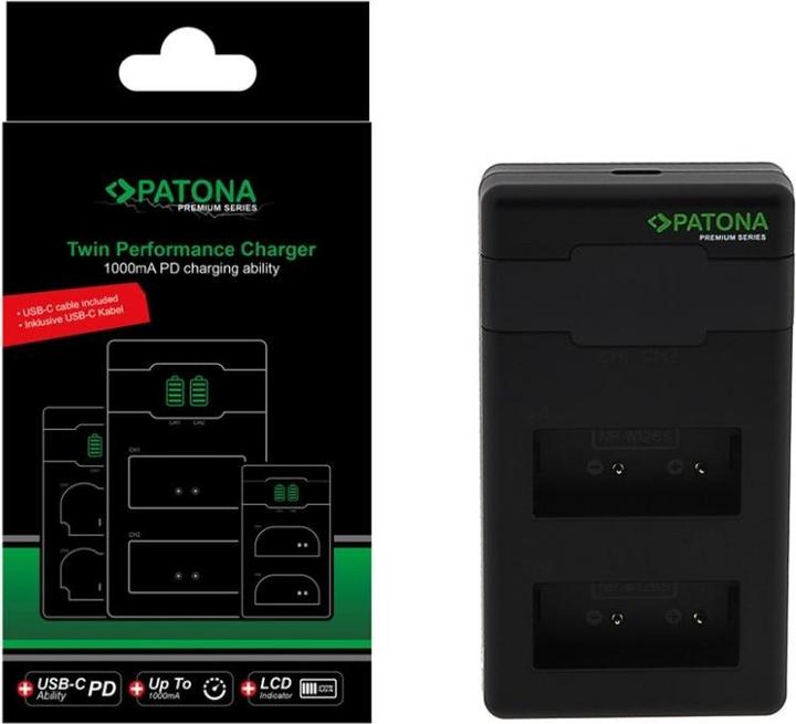 Produktbild Patona Premium Twin Ladeg. Fuji NP-W126 (Kamera Akku Ladegerät)
