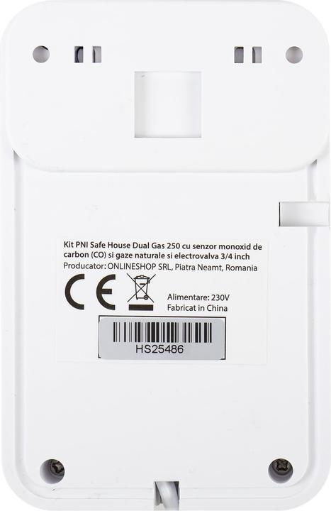 Produktbild PNI Safe House Dual Gas 250-Paket mit Sensoren für 2 Arten von Kohlenmonoxidgas (CO) und Erdgas und