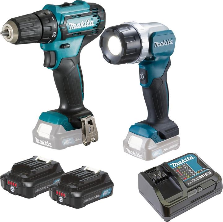 Produktbild Makita 12V Akku Bohrschrauber DF333DSAL1 (Akkubetrieb)