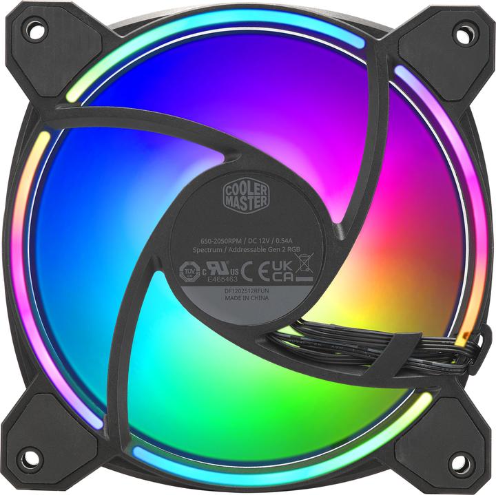 Immagine prodotto Cooler Master COOELR MASTER MasterFan MF120 Halo 2 3in1 (120 mm, 3 x)