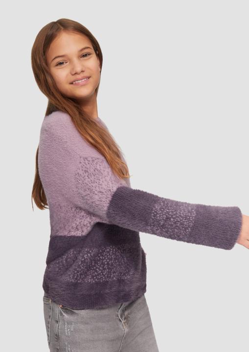 Produktbild s.Oliver Strickpullover Strickpullover aus Effektgarn (170, 176)