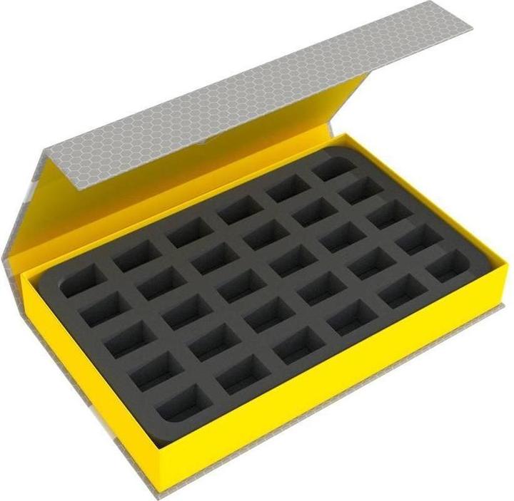 Actual product image Feldherr HSMB040P24 - Magnetic box yellow for Animal Adventures: Tales of Cats and Catacombs (Cardboard)