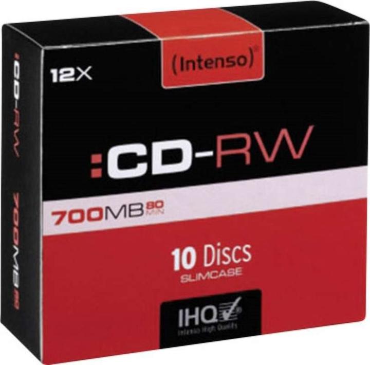 Produktbild Intenso CD-RW 700MB/80min (10 x)
