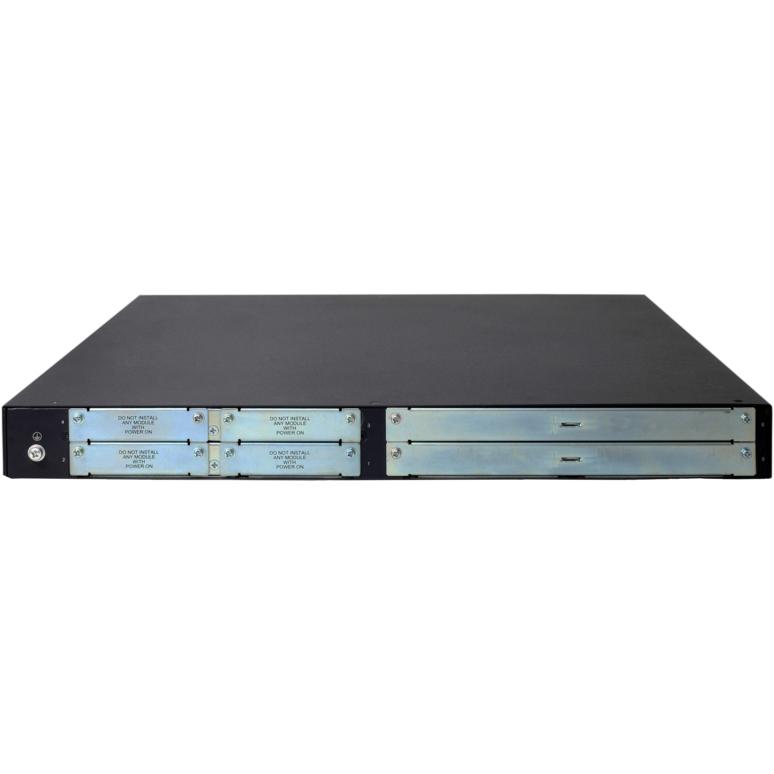 HPE MSR3024 Kabelrouter Gigabit Ethernet, Router, Schwarz