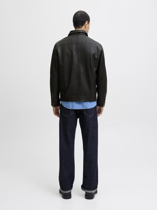 Produktbild Jack & Jones RDD Lederjacke Lederjacke (L)