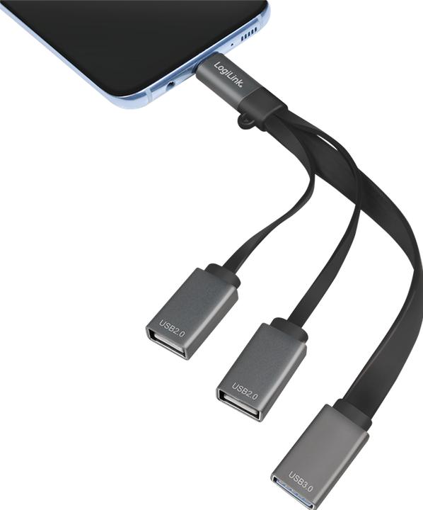 Produktbild LogiLink UA0315 (USB-C, 3 Ports)