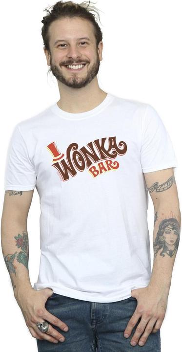 Produktbild Willy Wonka & the Chocolate Factory Bar Logo TShirt (L)