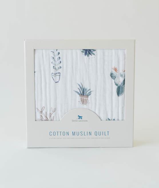 Immagine prodotto little unicorn Trapunta in mussola di cotone (120 x 120 cm)