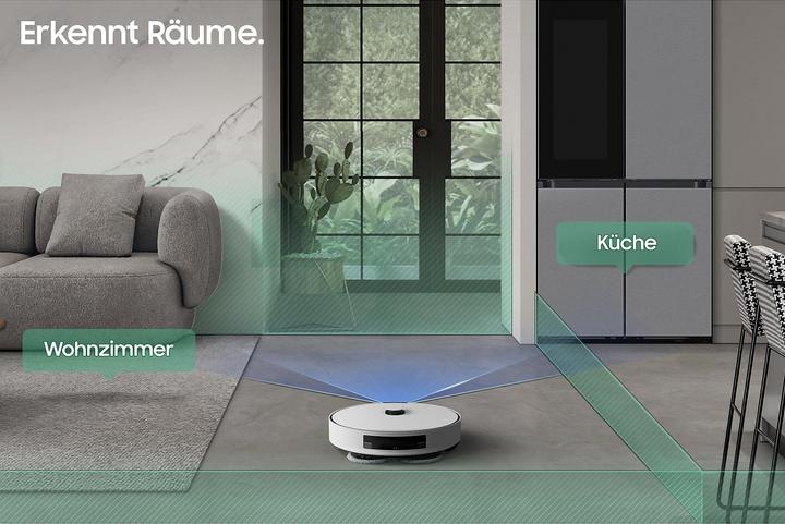 Produktbild Samsung BESPOKE Jet Bot Combo AI Steam Plus Saug- & Wischroboter (Saugroboter)