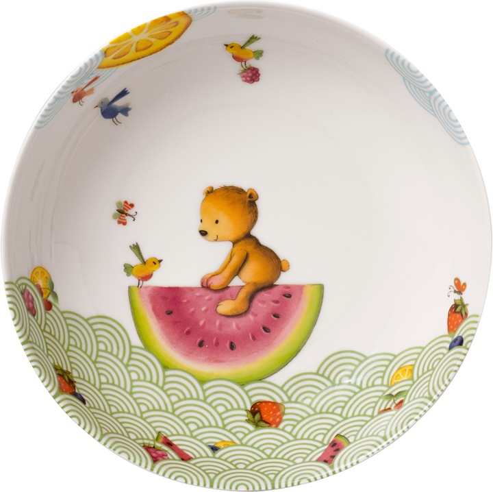 Actual product image Villeroy & Boch Children's Plate Deep Hungry as a Bear