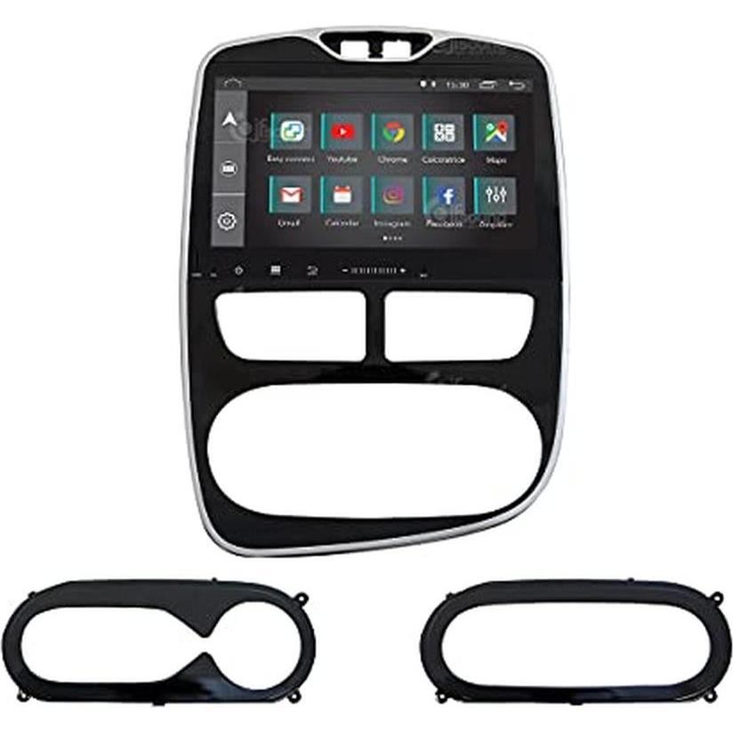JFSound, Autoradio, Renault Clio Android GPS Bluetooth WiFi USB DAB+ Touchscreen Carplay AndroidAuto