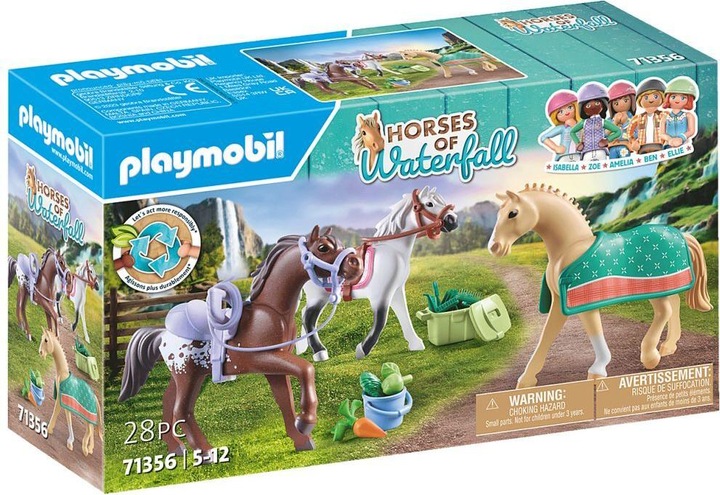 Actual product image Playmobil Riding therapy & veterinary practice (71352, Playmobil Horses of Waterfall)