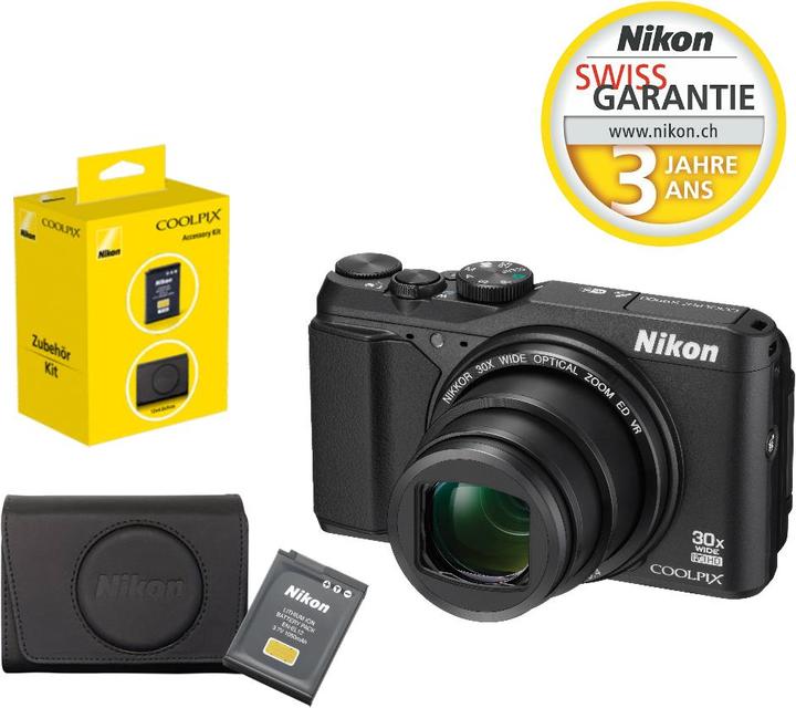 Actual product image Nikon Coolpix S9900 Accessories Kit