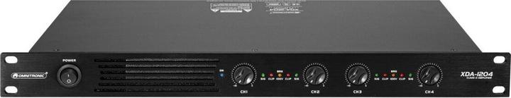 Actual product image Omnitronic XDA-1204 4-Channel Class D Amplifier (Power amplifier)