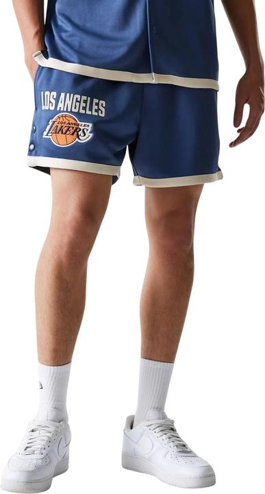 Actual product image New Era Shorts - SNAP BUTTON Los Angeles Lakers - S (S)