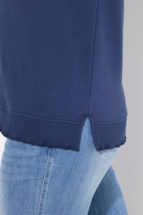 Actual product image Ulla Popken NEW CASUAL Ruffled Hem Sweatshirt (46, 48)