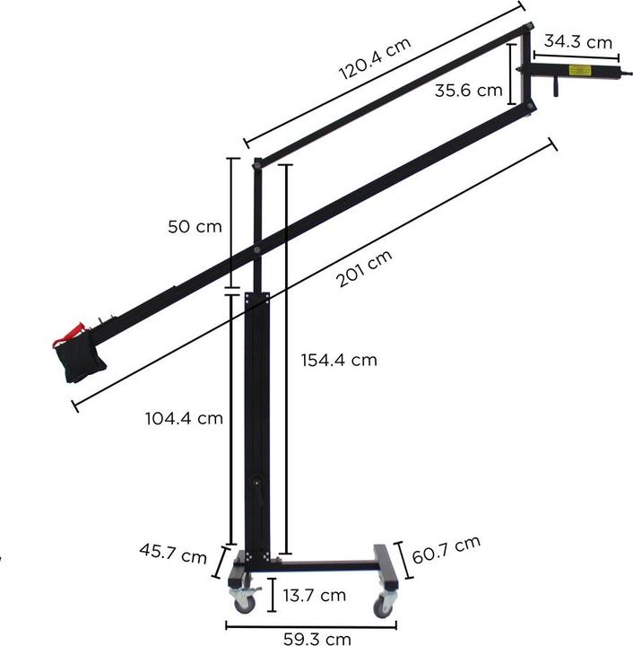 Produktbild Studioking Professionelles Galgenstativ FPT-3601 (5 kg)