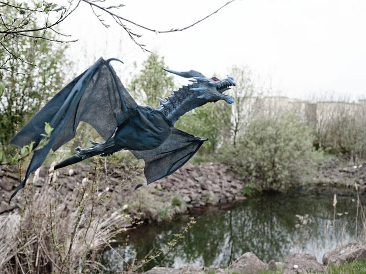 Image du produit Europalms Dragon volant d'Halloween, 120cm