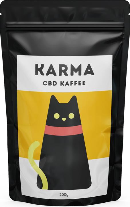 Actual product image Karma Kaffee CBD Coffee Beans 200g (200 g)