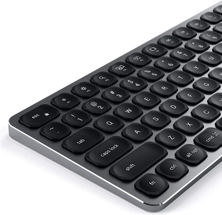 Produktbild Satechi ST-AMBKM keyboard Bluetooth QWERTY US International Black, Grey (Eng. Int., Kabellos)