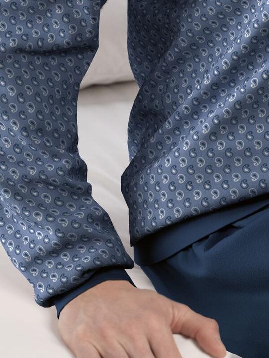 Produktbild ISA Bodywear Baumwolle Bündchen-Pyjama (L)