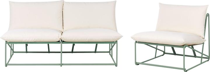 Green, Light beige
