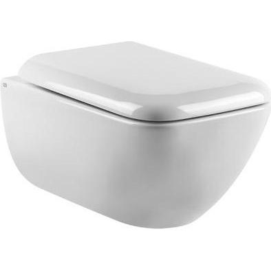 Gessi, Toilette + Bidet, Goccia, WC Set, spülrandlos, mit Sitz, 39113
