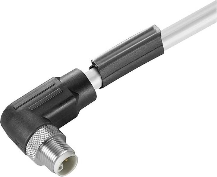 Actual product image Weidmüller 2455240500 Sensor/actuator plug connector, pre-assembled M12 plug 5.00 m Polzah