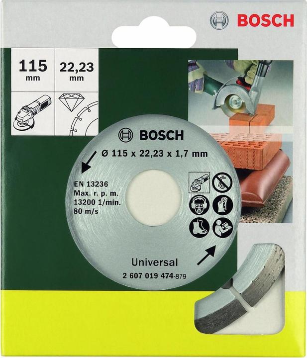 Produktbild Bosch Zubehör Diamanttrennscheibe für Baumaterial, Ø 115 mm