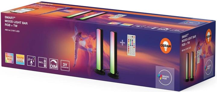 Actual product image Osram Smart moodlights Black RGB + TW (240 lm)