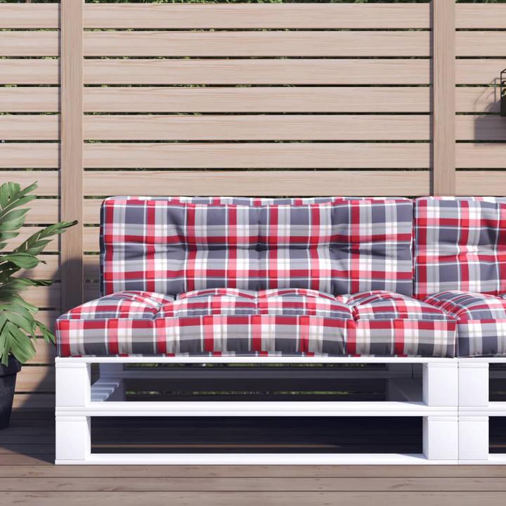 Actual product image vidaXL 10-piece garden lounge set with cushions (120 x 40 x 12 cm)