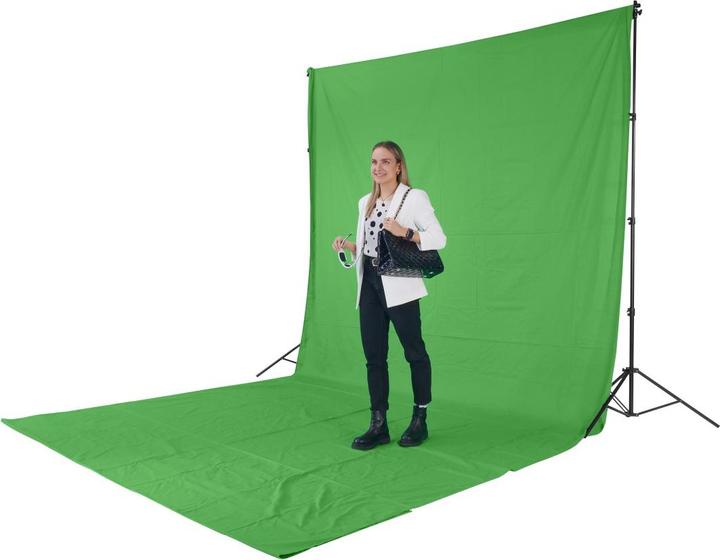 Actual product image Hama Green screen background (295 cm, 600 cm)