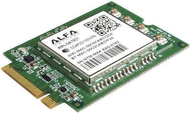 Immagine prodotto Alfa Network AWM27921U - Modulo WiFi 6/6e 2x2 + Bluetooth 5.2 Wireless USB M.2 (USB)