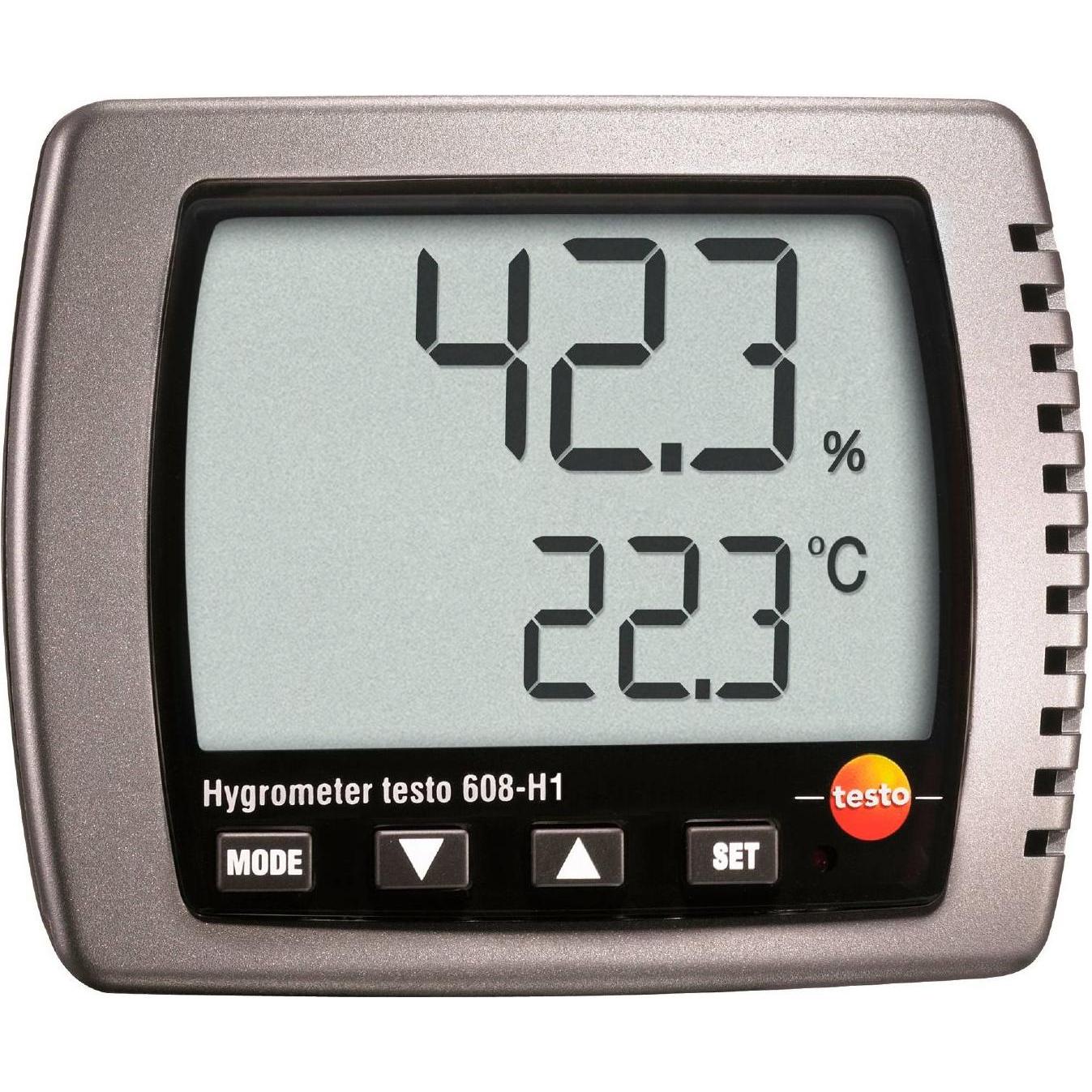 Testo 608-H1 - Thermohygrometer, Thermometer + Hygrometer, Silber