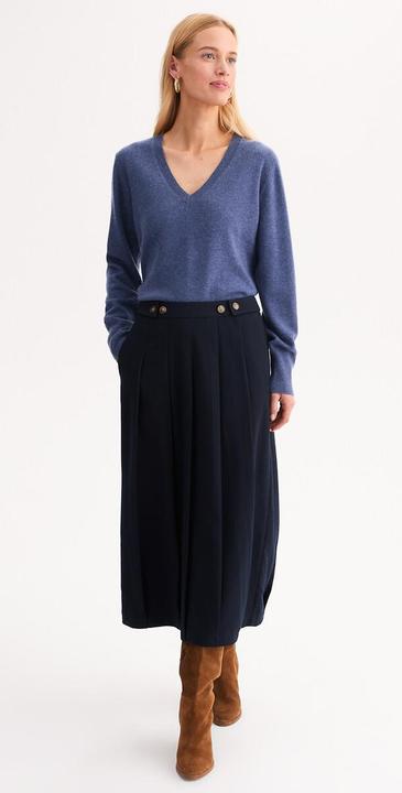 Immagine prodotto Anne Weyburn Kaschmirpullover mit V-Ausschnitt aus Feinstrick (S)