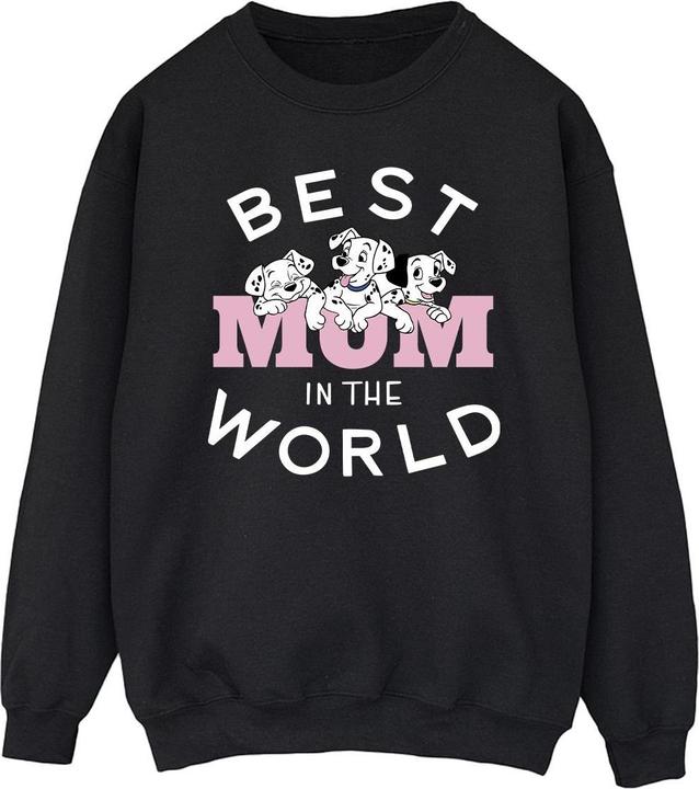 Immagine prodotto Disney 101 Dalmatians Best Mum In The World Felpa Uomo (XL)