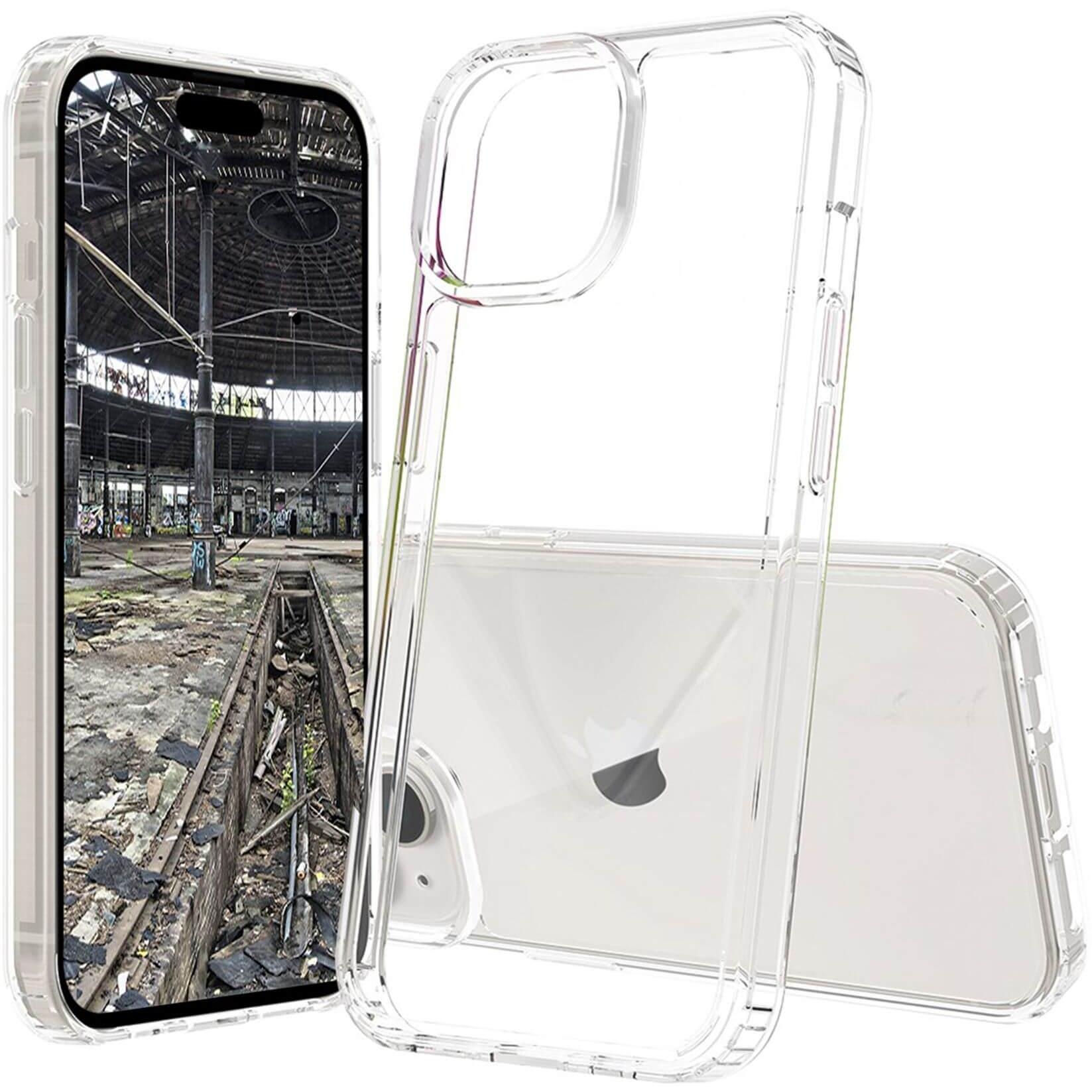 JT Berlin BackCase Pankow Clear Apple iPhone 15 Plus transparant (Apple iPhone 15 Plus), Smartphone Hülle, Transparent