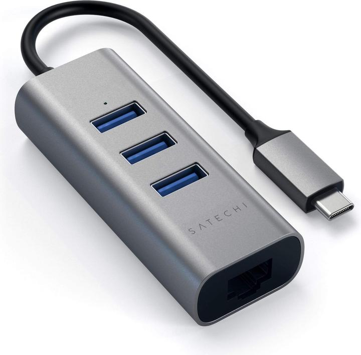 Satechi ST-TC2N1USB31AM (USB-C, 4 Ports)