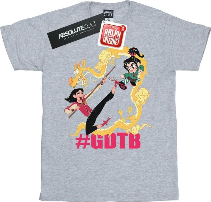 Image du produit Disney - T-shirt WRECK IT RALPH MULAN AND VANELLOPE - Femme (M)