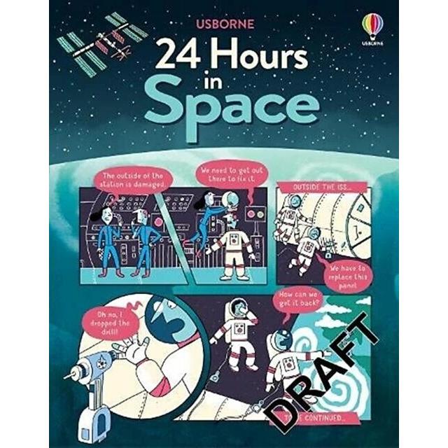 Thumbnail - 24 Hours in Space, Kinderbücher von Laurent Kling, Rob Lloyd Jones