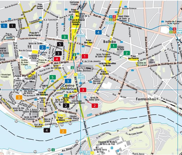 Actual product image freytag&b.Porto, City map 1:15,000, Ci