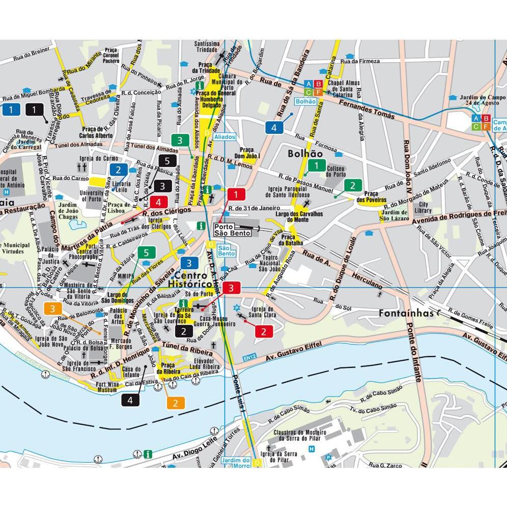 Thumbnail - freytag&b.Porto, Stadtplan 1:15.000, Ci, Landkarte