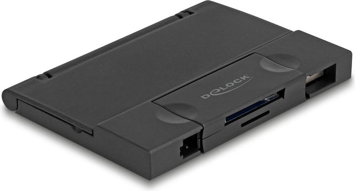 Actual product image Delock Card Reader USB 5 Gbps USB Type-C / Type-A for SD and (USB-C 3.2 Gen 1)
